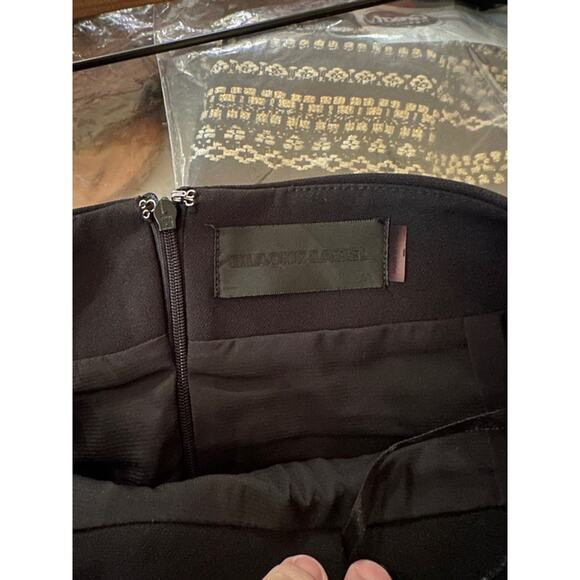 Revolve Black Label Beaded Embellished Skirt, Size S, Black and Gold - Picture 5 of 6